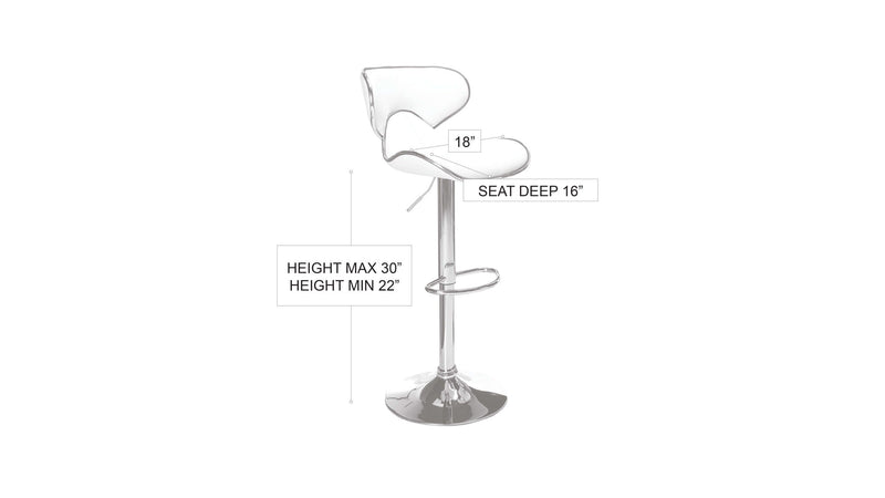 Pub Barstool Grey-zoom-