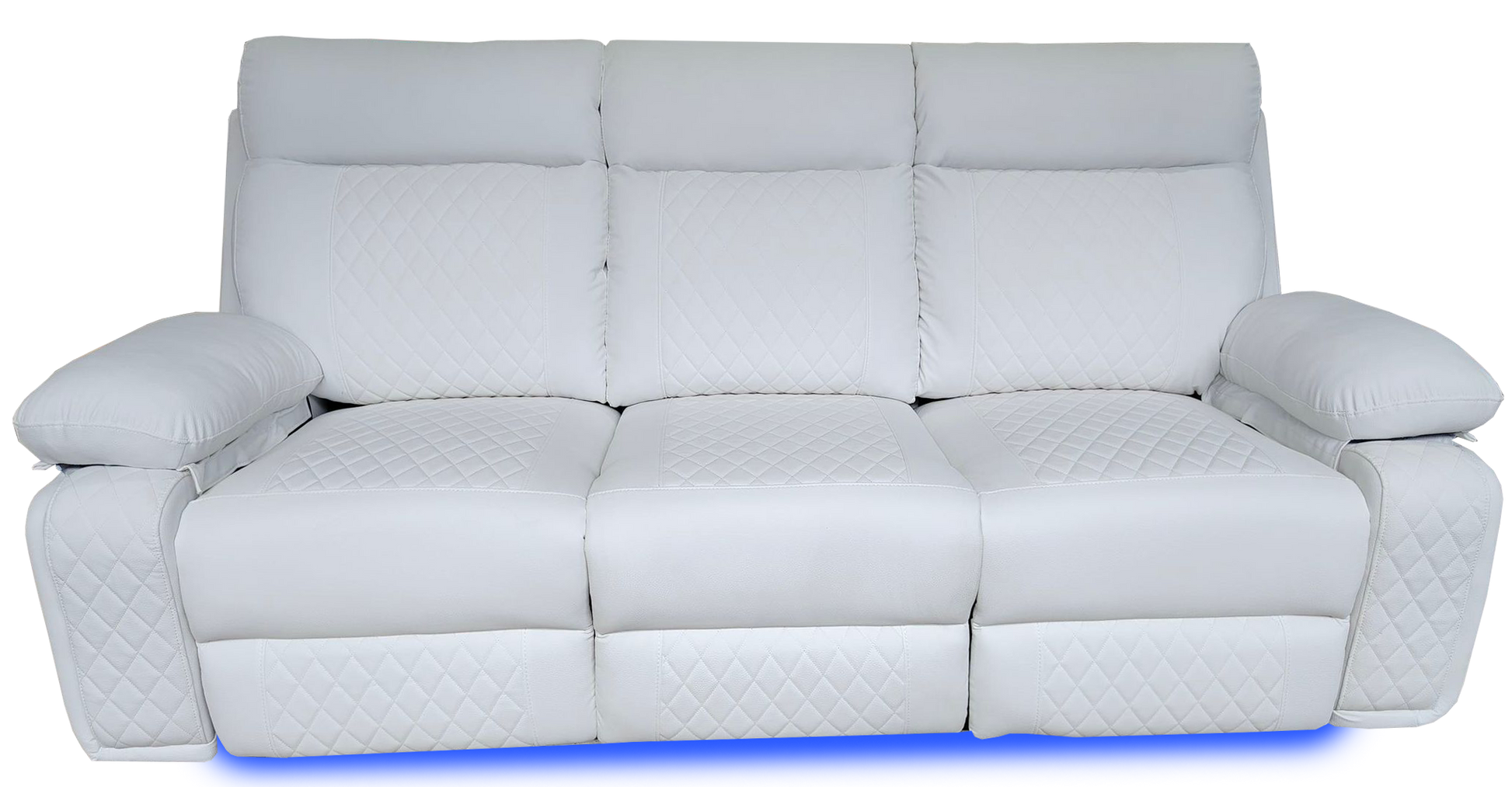 BALTIMORE POWER RECLINER SOFA WHITE
