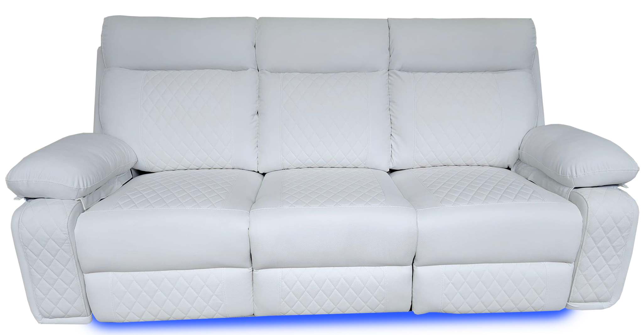 BALTIMORE POWER RECLINER SOFA WHITE