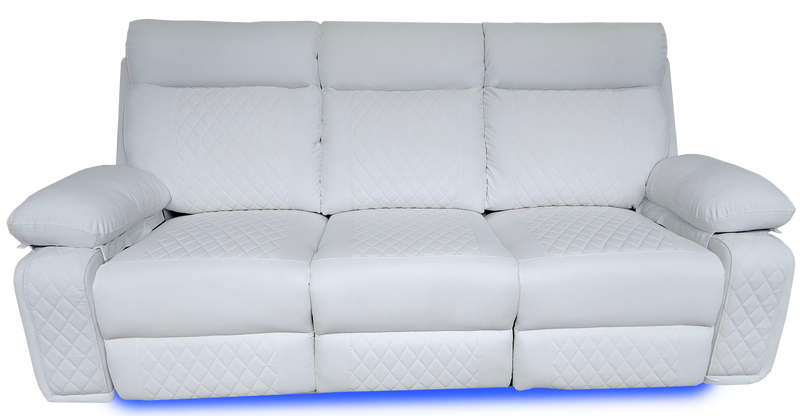 BALTIMORE POWER RECLINER SOFA WHITE-zoom-