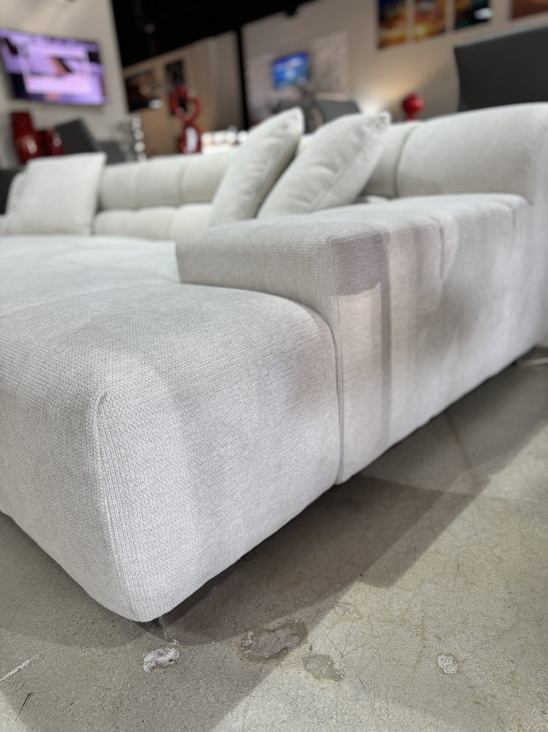 Midtown Sectional Cream LEFT-zoom-