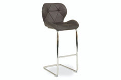 Crystal Barstool Grey