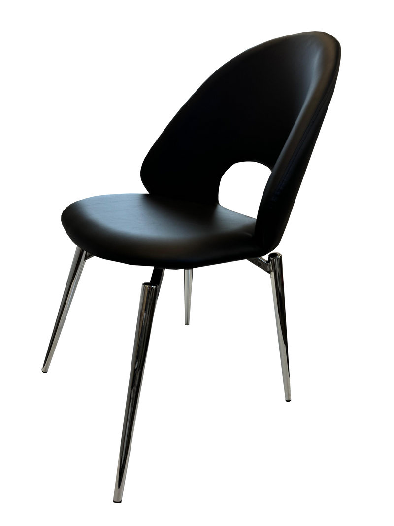 GIO Dining Chair BLACK-zoom-