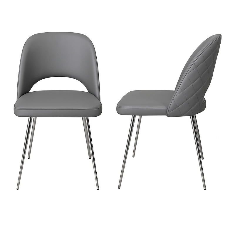 Hill Dining Chair GREY-zoom-
