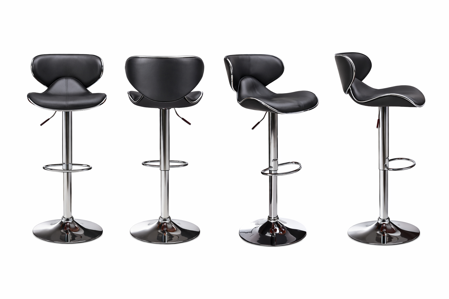Pub Barstool Black