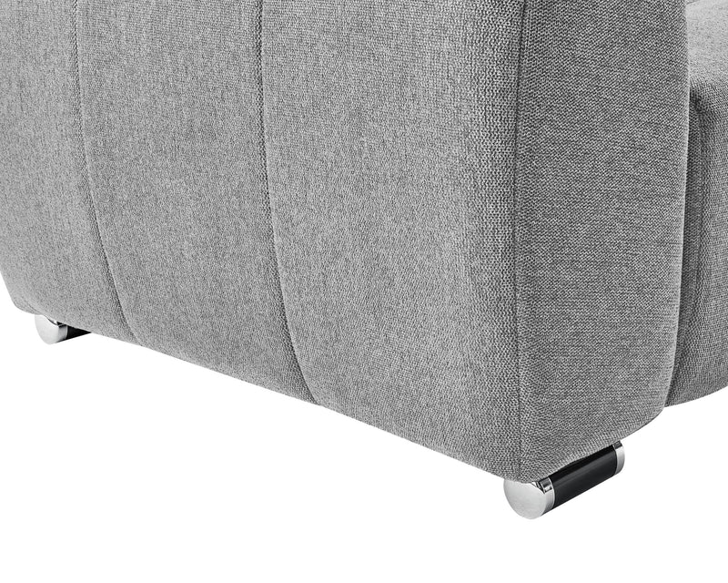 ROMA Sectional Light Grey - RIGHT-zoom-