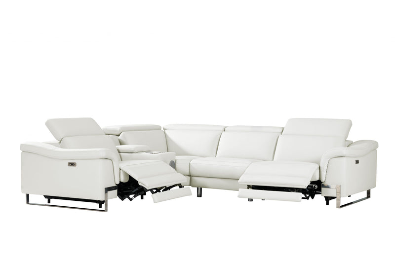 Spartacus Recliner Model 2025 White-zoom-