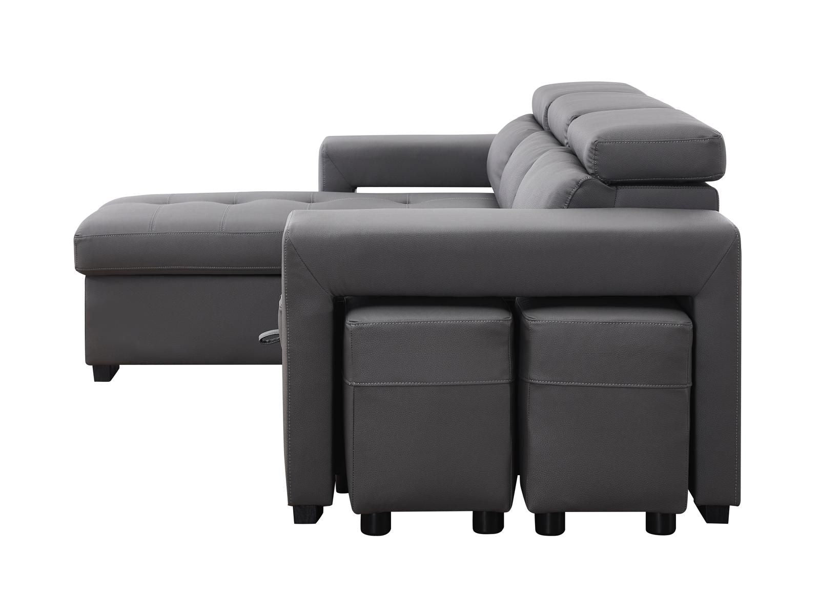 MILANO Sectional NEW 2025 Grey