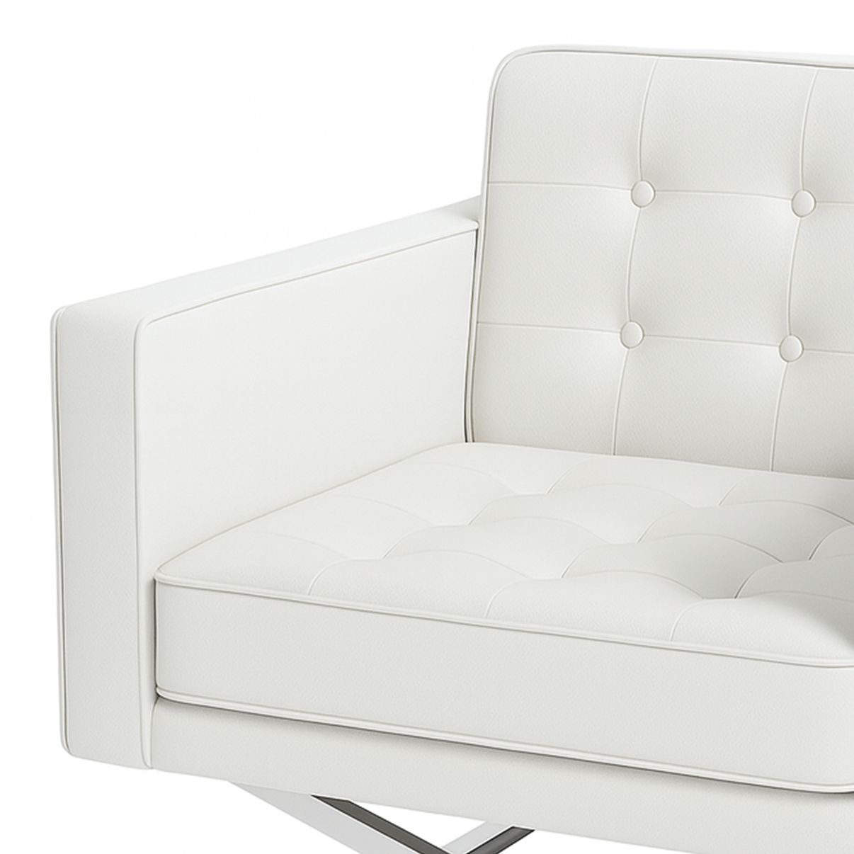 Valentin Accent Chair White