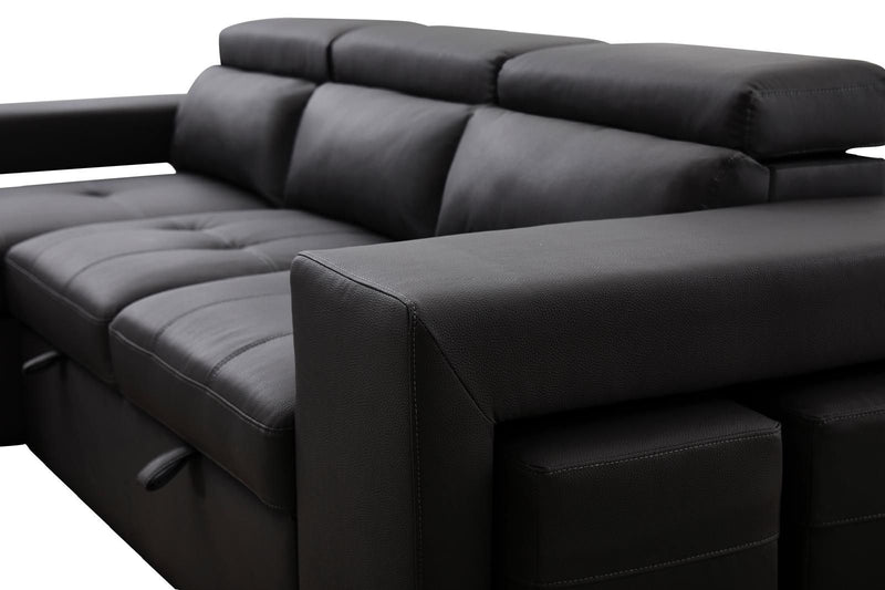 MILANO Sectional NEW 2025 Black-zoom-