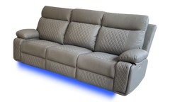 BALTIMORE POWER RECLINER SOFA GREY