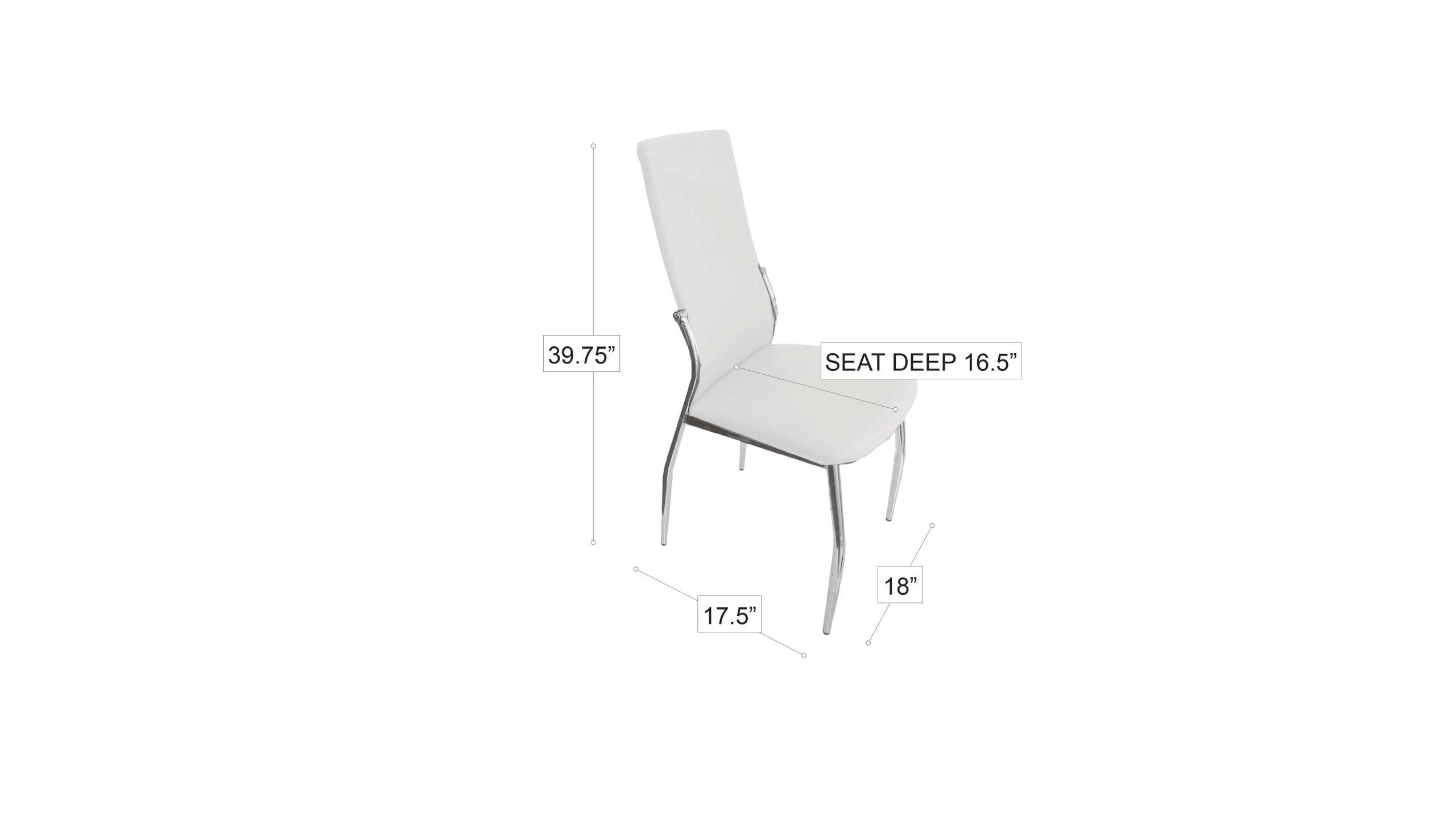 Dalma Dining Chair Black 117