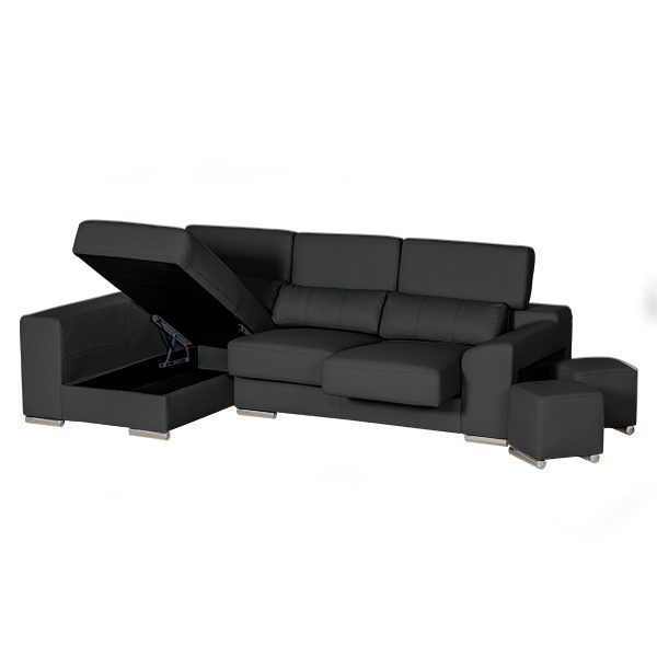 London Sectional Left black-zoom-