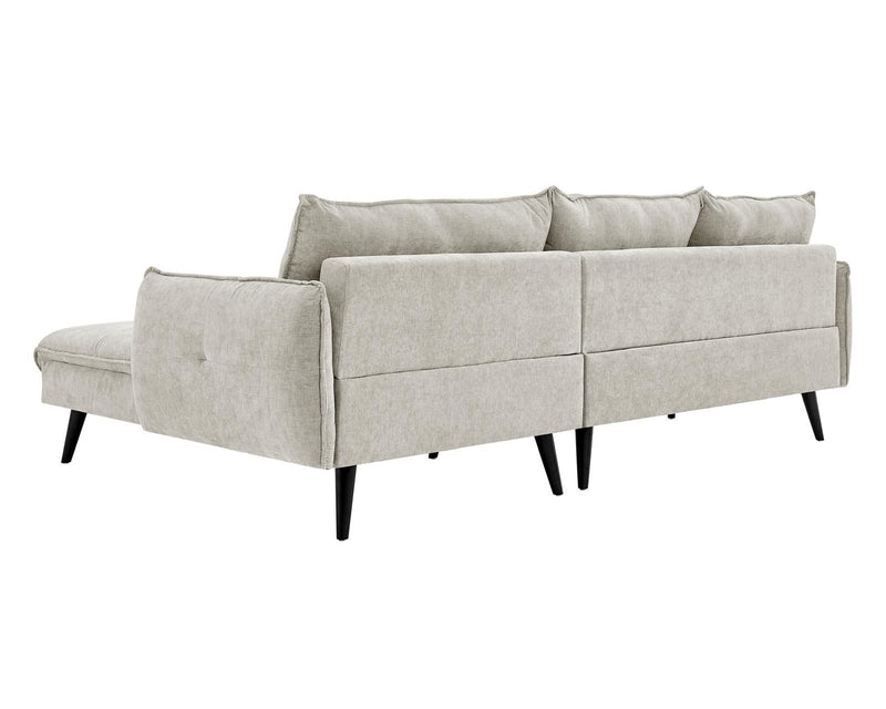 PARIS Sectional Light Grey LEFT-zoom-