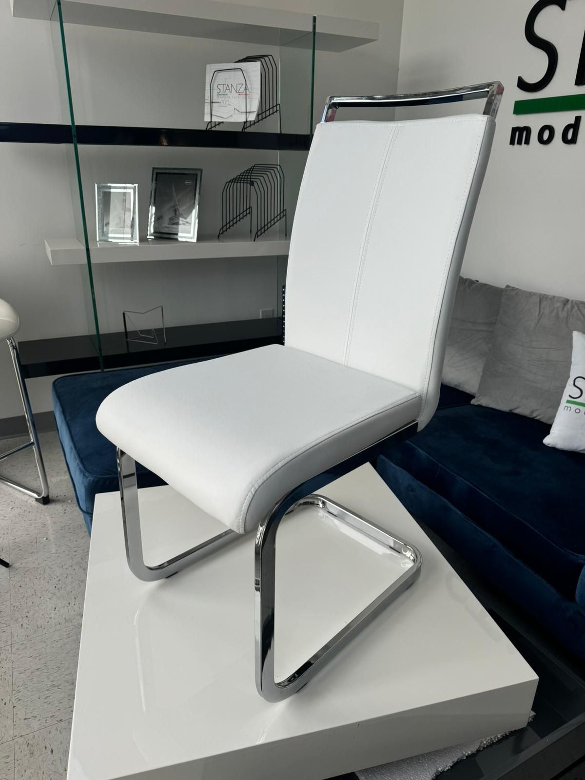 Mazel Dining Chair White