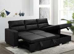 Daniel Reversible Sectional FABRIC GREY