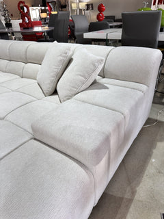 Midtown Sectional HEATHER LIGHT Grey RIGHT
