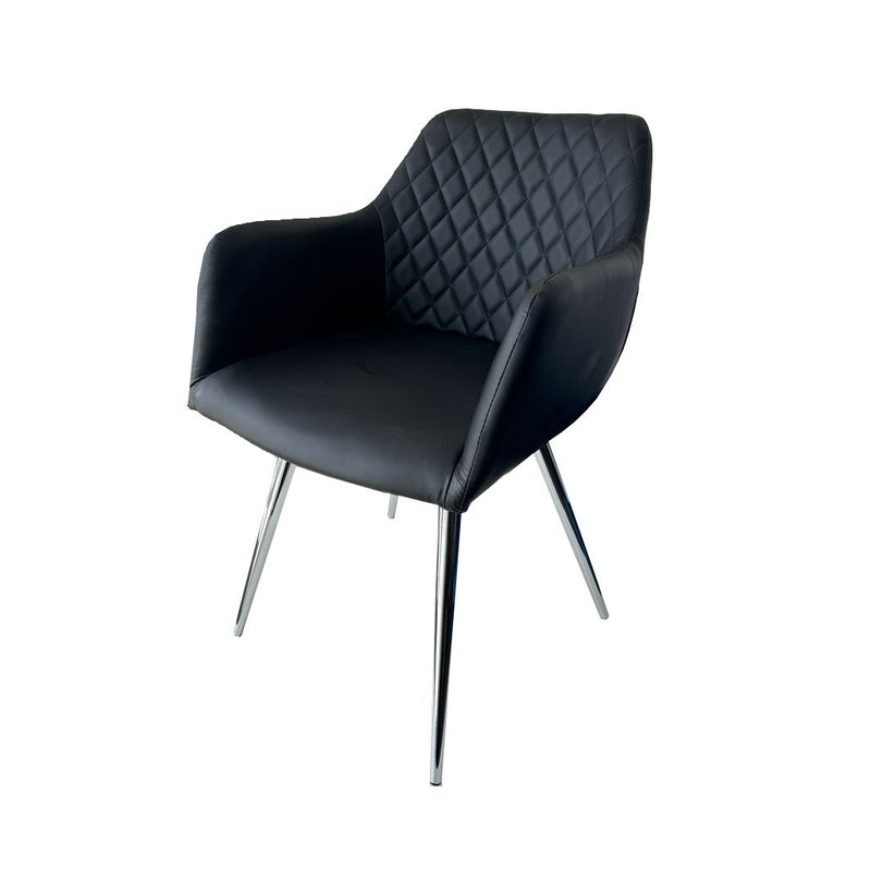 Alba Dining Chair Black-zoom-