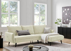 PARIS Sectional Light Beige RIGHT