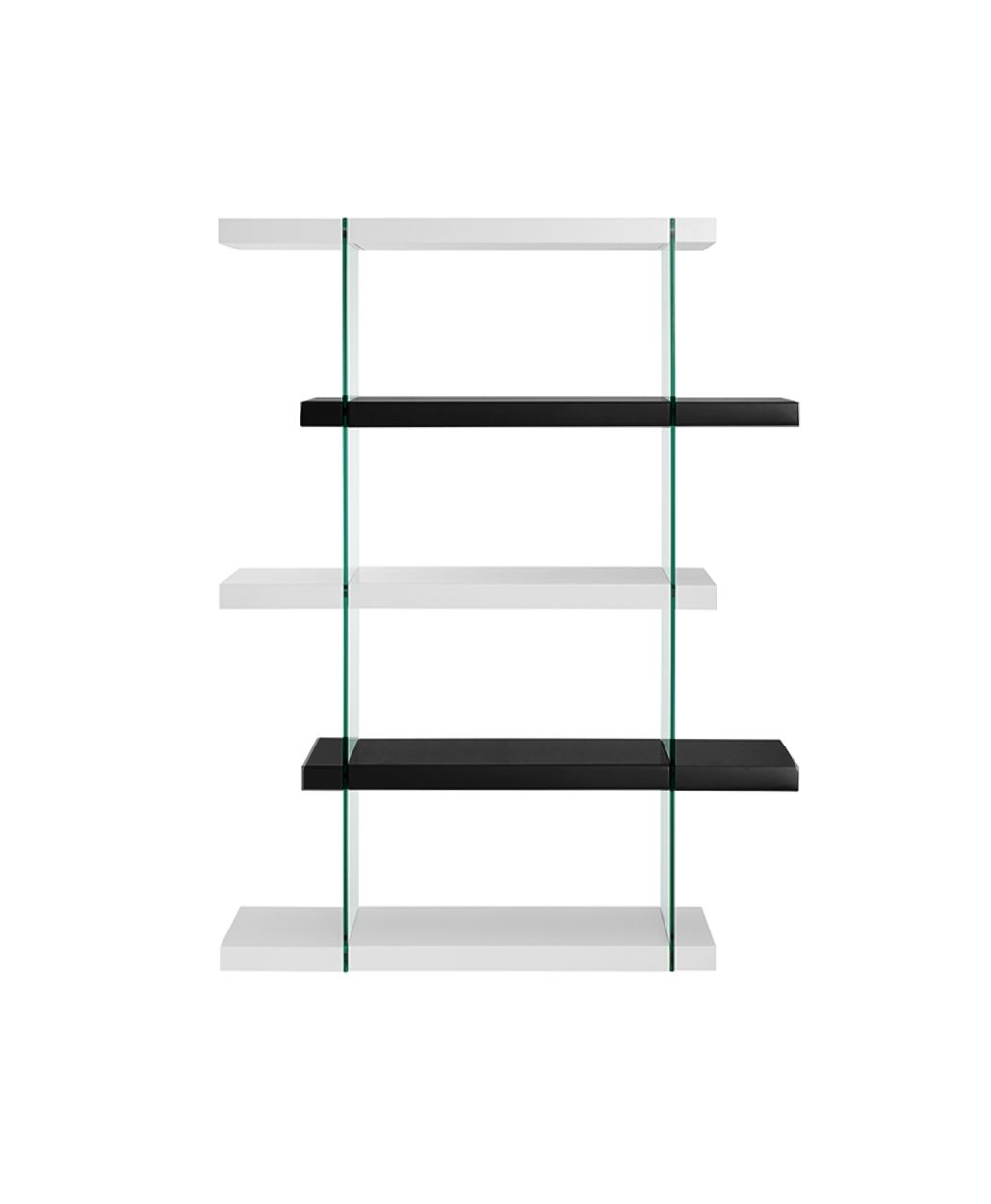 Bronx Shelf White & Black