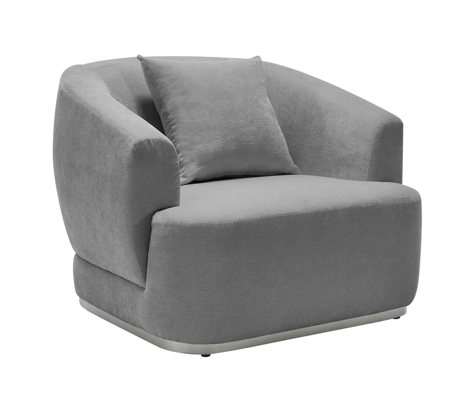 MONACO SOFA & LOVESEAT SET GREY
