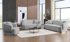 MONACO SOFA & LOVESEAT SET GREY