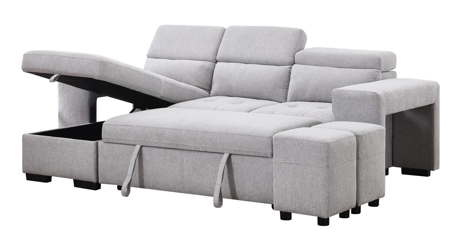 MILANO Sectional NEW 2025 Grey Fabric