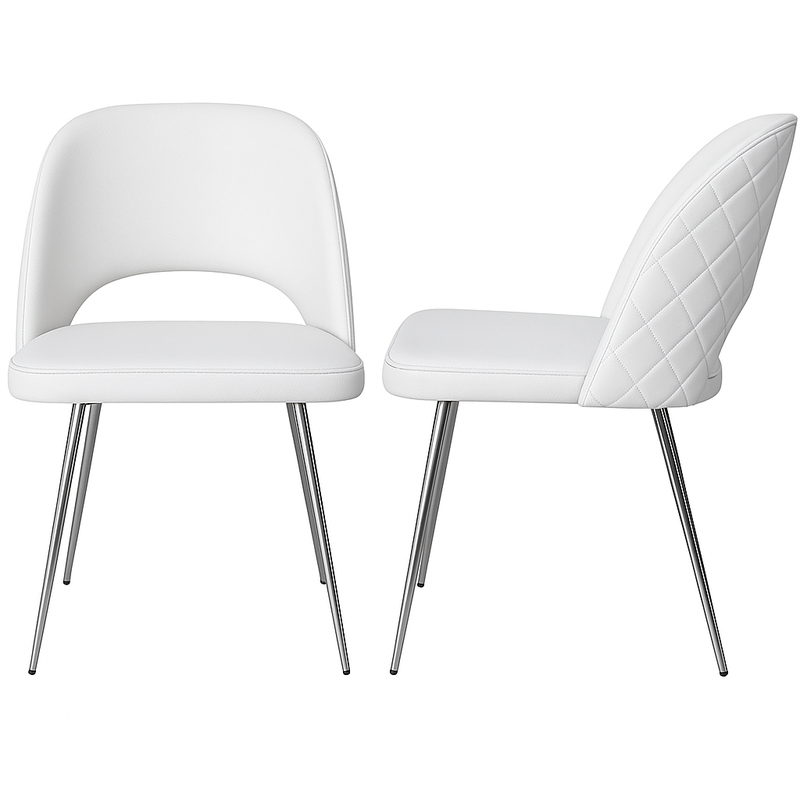Hill Dining Chair White-zoom-
