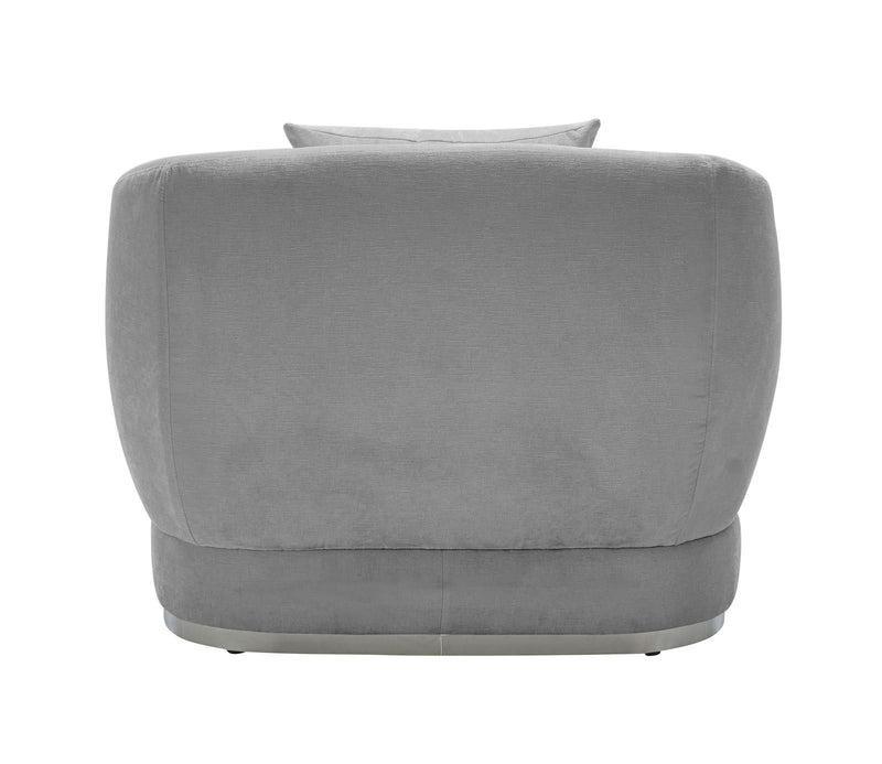 MONACO SOFA & LOVESEAT SET GREY-zoom-
