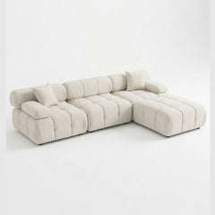 Munich Modular Sectional WHITE/BONE Fabric