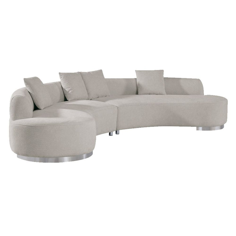Brickell Contemporary Sofa Cream-zoom-