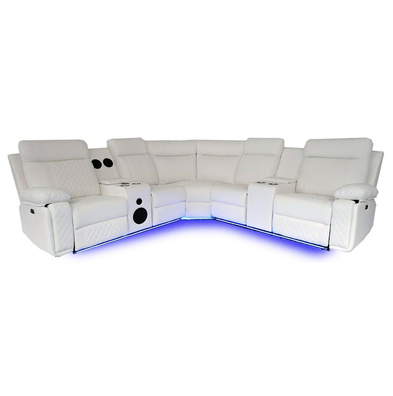 CHICAGO Power Sectional White-zoom-