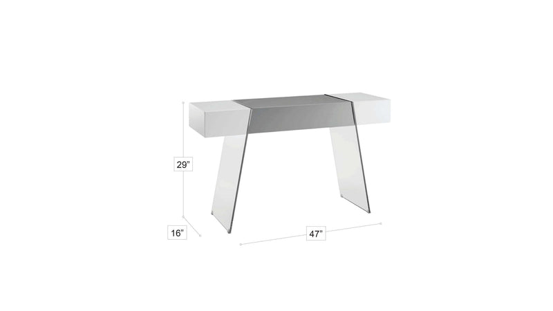 Bronx Console White Black-zoom-