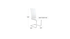 Eliane Dining Chair Red
