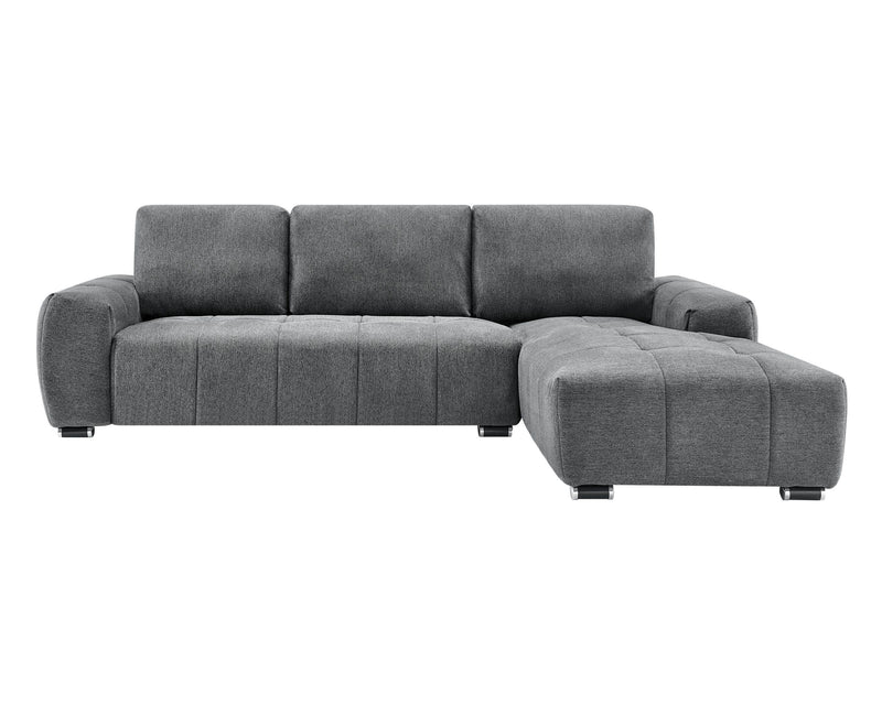 ROMA Sectional Dark Grey - RIGHT-zoom-