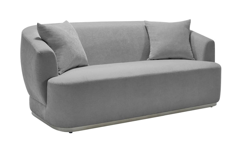MONACO SOFA & LOVESEAT SET GREY-zoom-