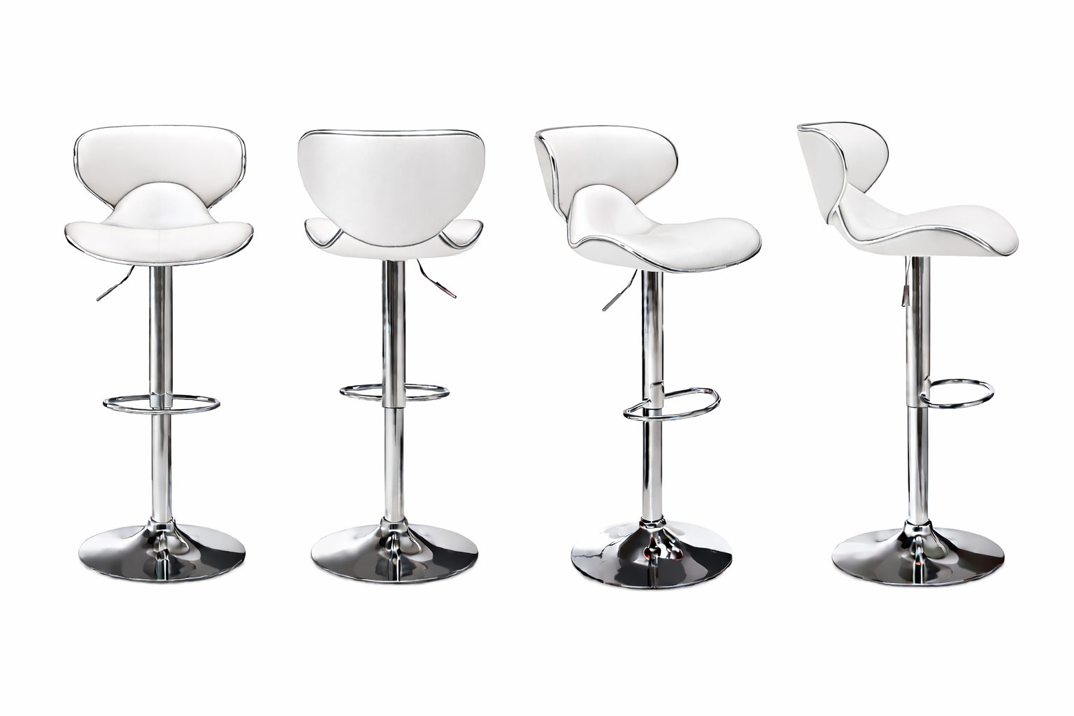 Pub Barstool White