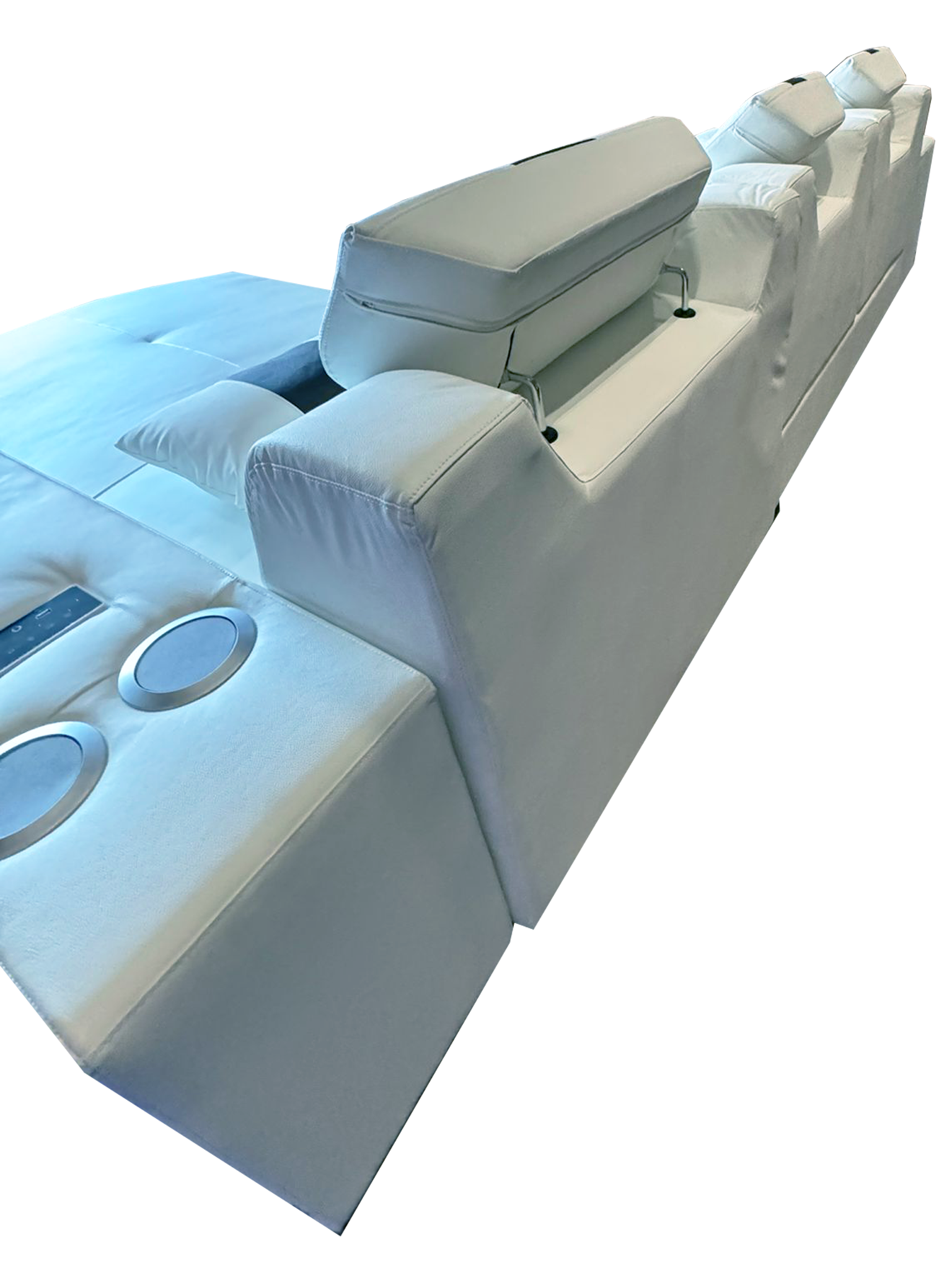 Boa Sectional LED White LEFT