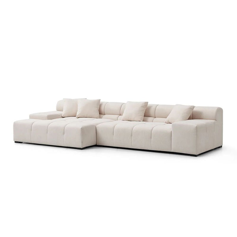 Midtown Sectional Cream LEFT-zoom-
