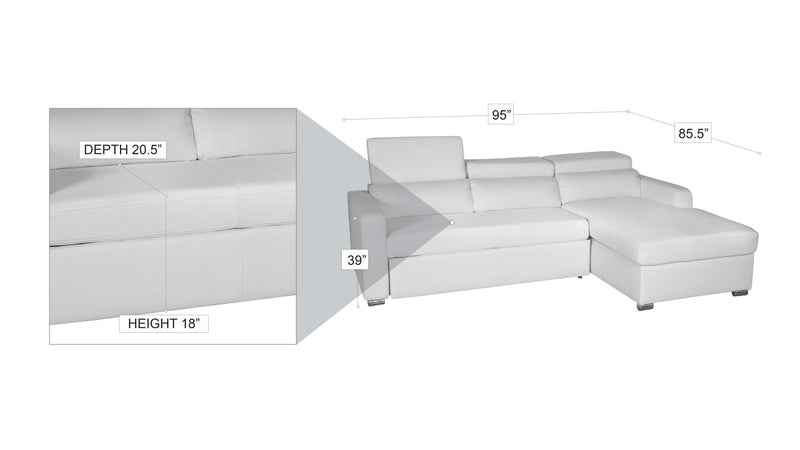 Kahlil Sectional Right black-zoom-