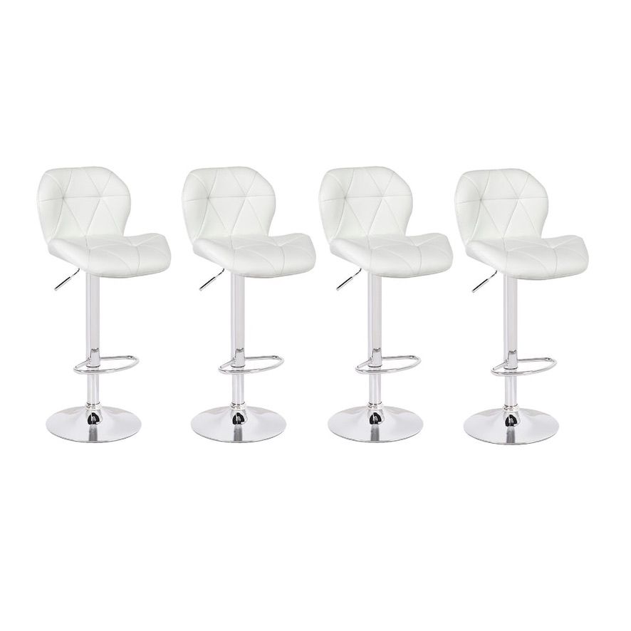 Diamond Barstool White