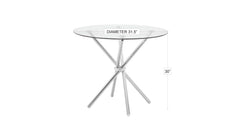 Jessica Round Dining Table 31.5" D