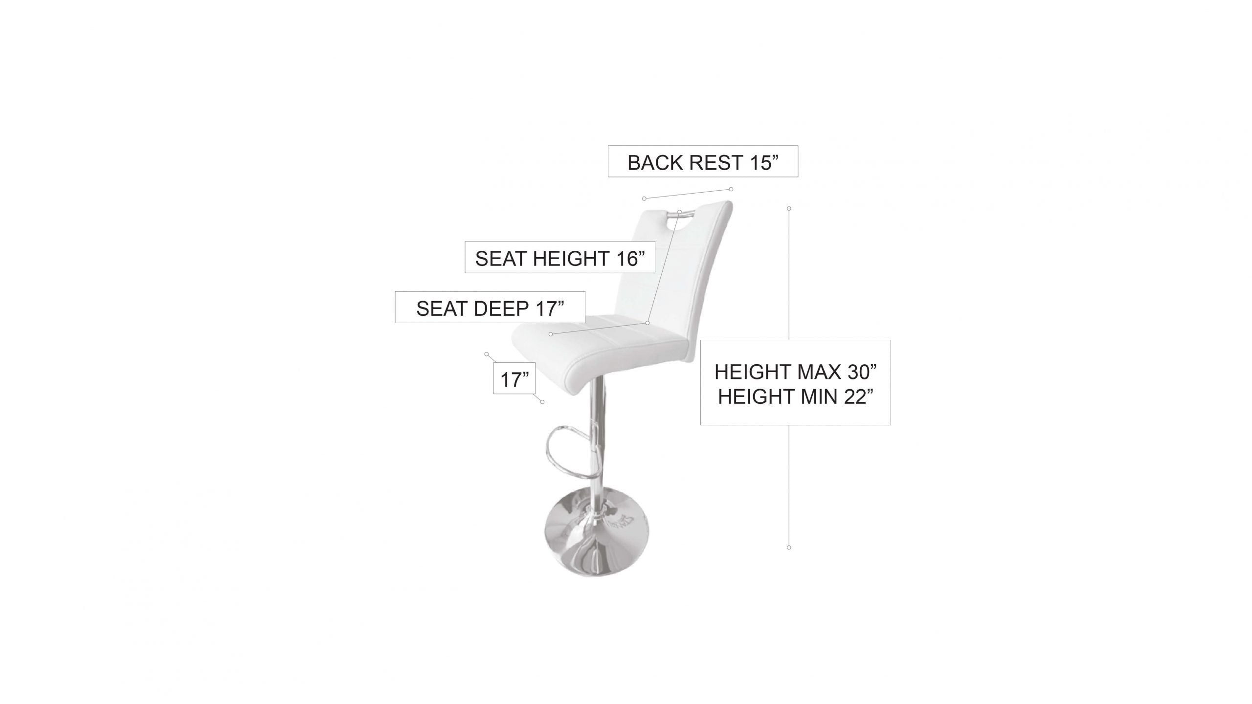 Rio Barstool GREY