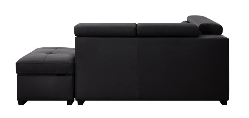 POSITANO Sectional NEW 2025 RIGHT BLACK-zoom-