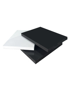 Amsterdam Coffee Table white and Black