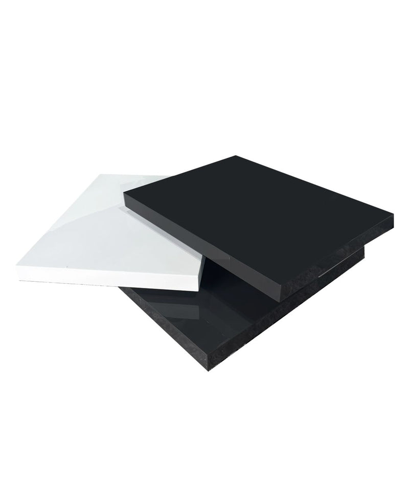 Amsterdam Coffee Table white and Black-zoom-