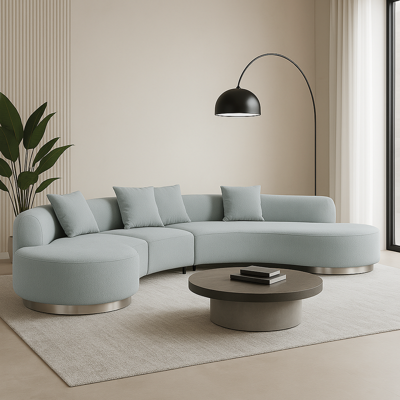 Brickell Contemporary Sofa Grey-zoom-