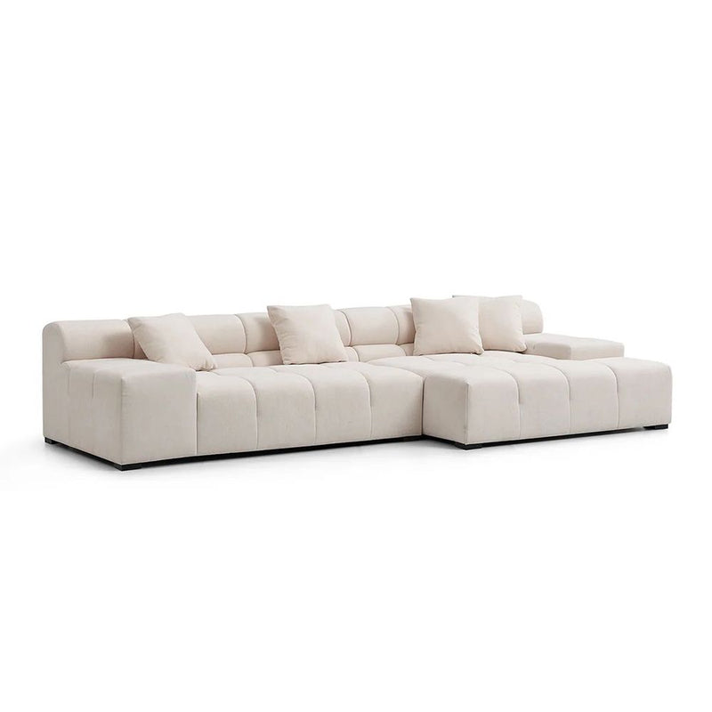 Midtown Sectional Cream RIGHT-zoom-