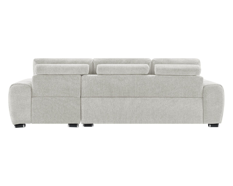 ROMA Sectional Light Beige - RIGHT-zoom-