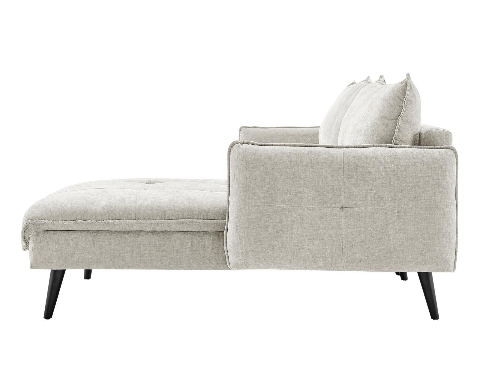 PARIS Sectional Light Grey LEFT